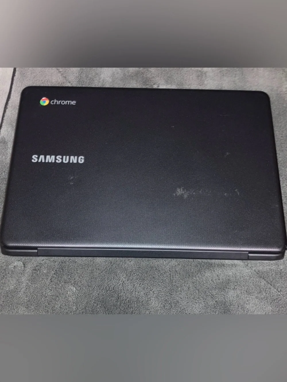 Samsung Black Chromebook 3 - Portable Chrome OS Laptop